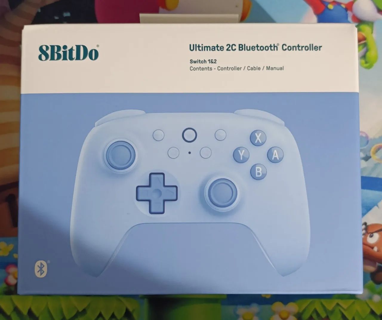 Controle Nintendo Switch (1 e 2) Original 8bitdo 2C Wireless Controller Bluetooth - Foto 2