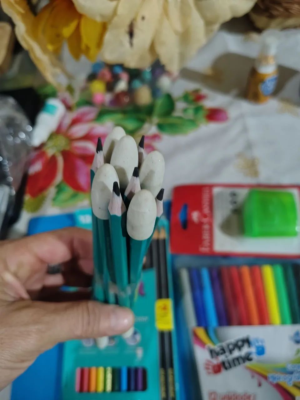 Kit de papelaria + estojo - Foto 4