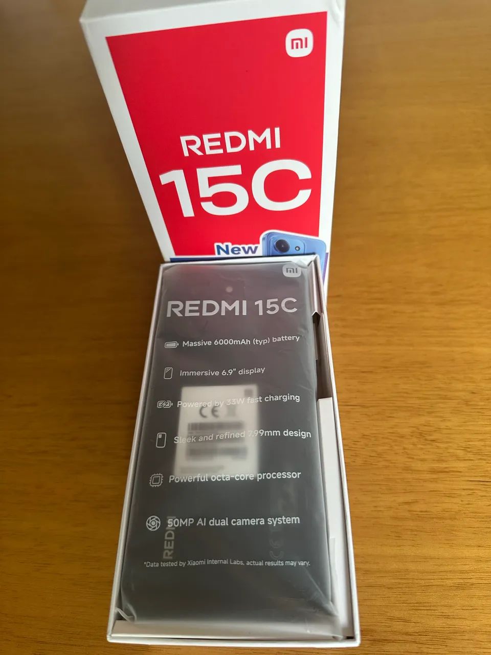 Celular REDMI 15C Novo - Foto 2