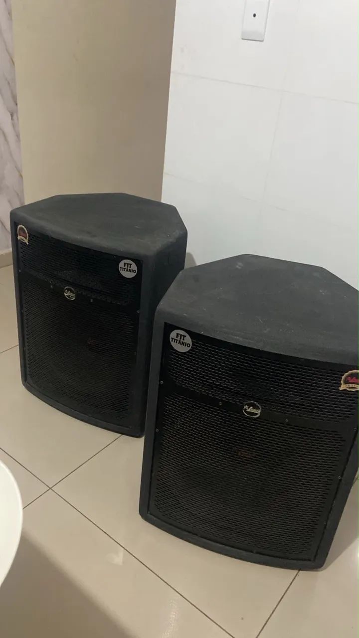 2 Caixas de som ATIVAS 15 Polegadas ( LEACS ) 