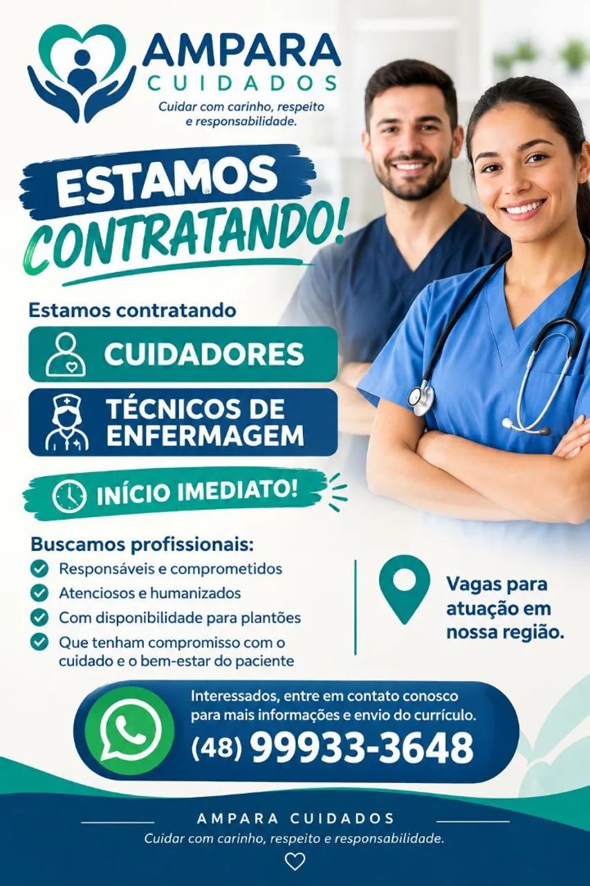 Cuidador de Idosos e Técnico de Enfermagem 