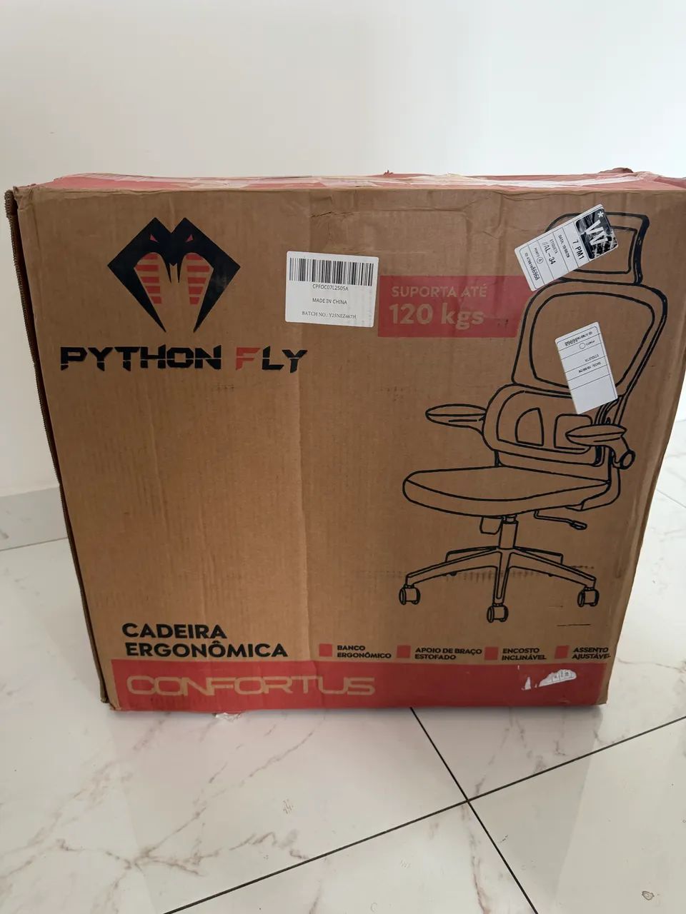 Cadeira  ergonômica Python Fly