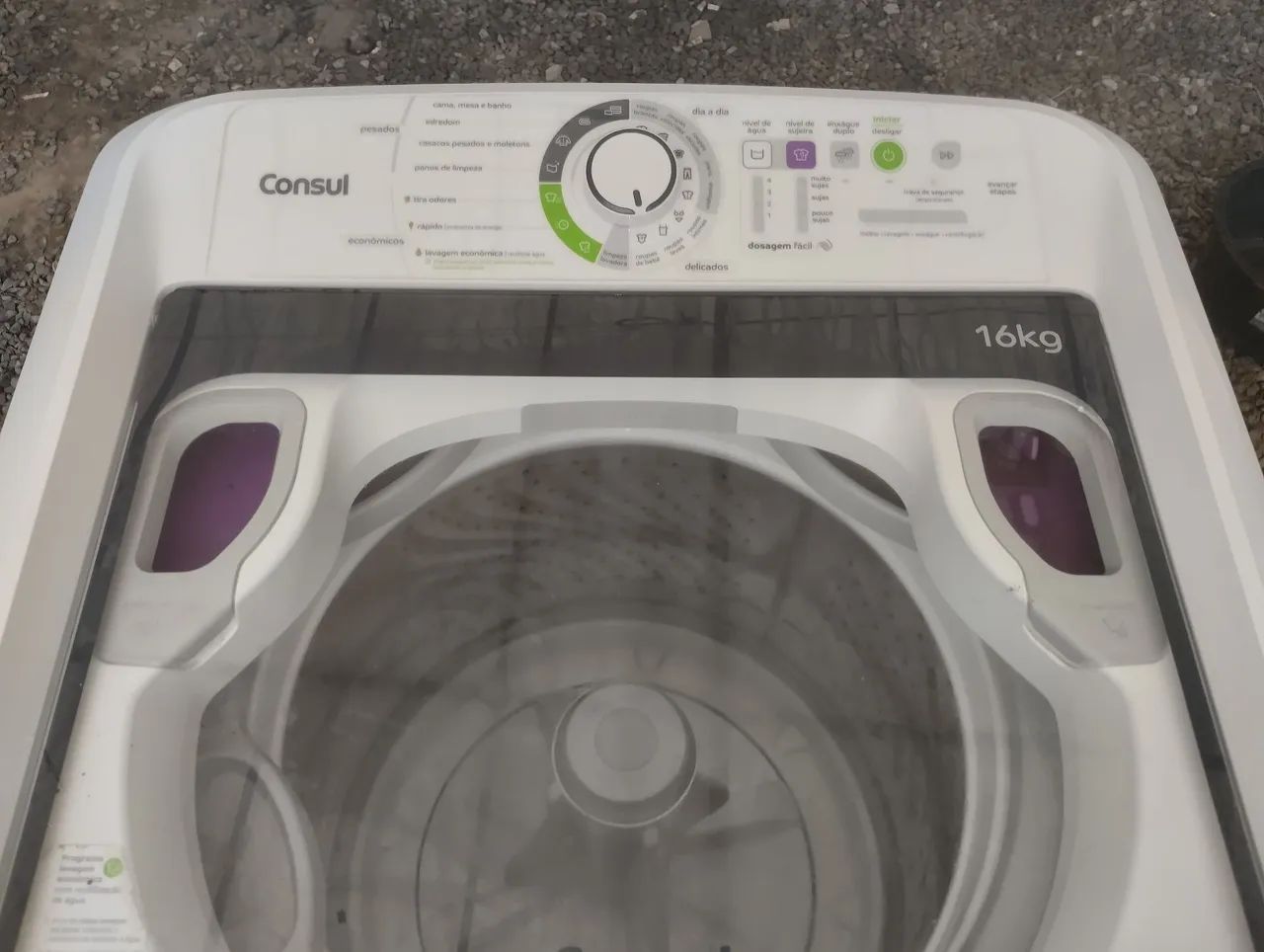 Máquina Consul 16kg toda revisada higienizada com cesto inox garantia 90 dias 