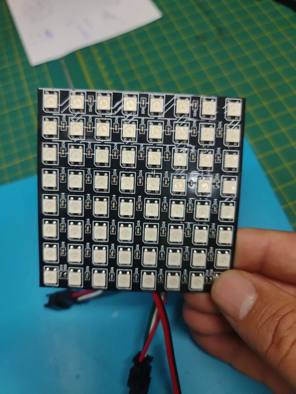 Matriz de Led ws2812b 8x8 nova - Foto 2