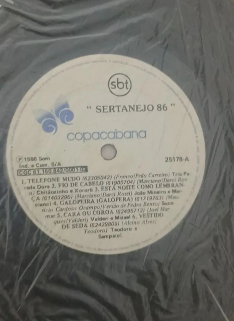 LP Sertanejo 86 - Coletânea Original Anos 80 - Foto 5