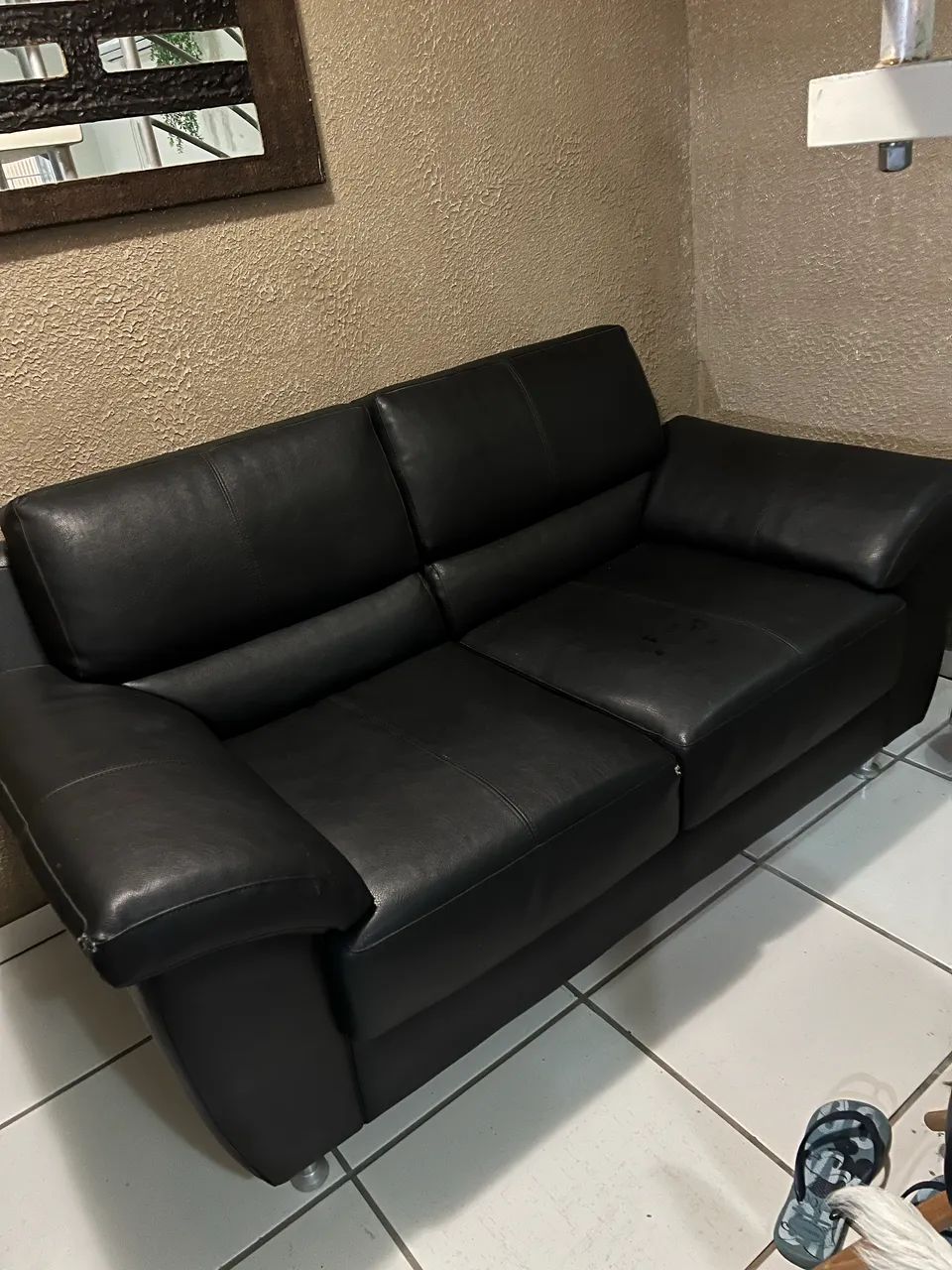 Sofá couro legítimo  - Foto 2