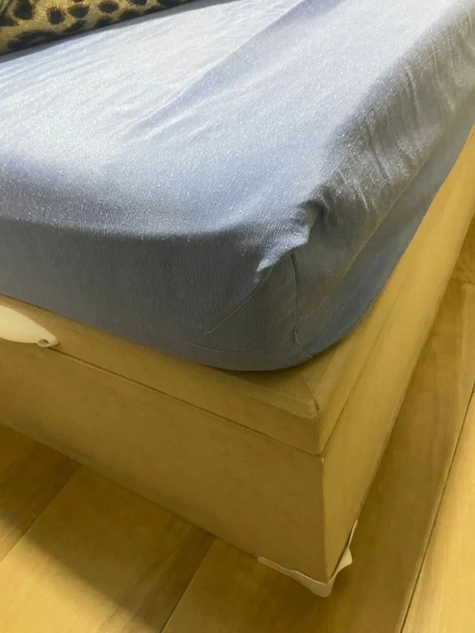 Vendo Cama Box (Excelente Estado) + Colchão de Casal. - Foto 5