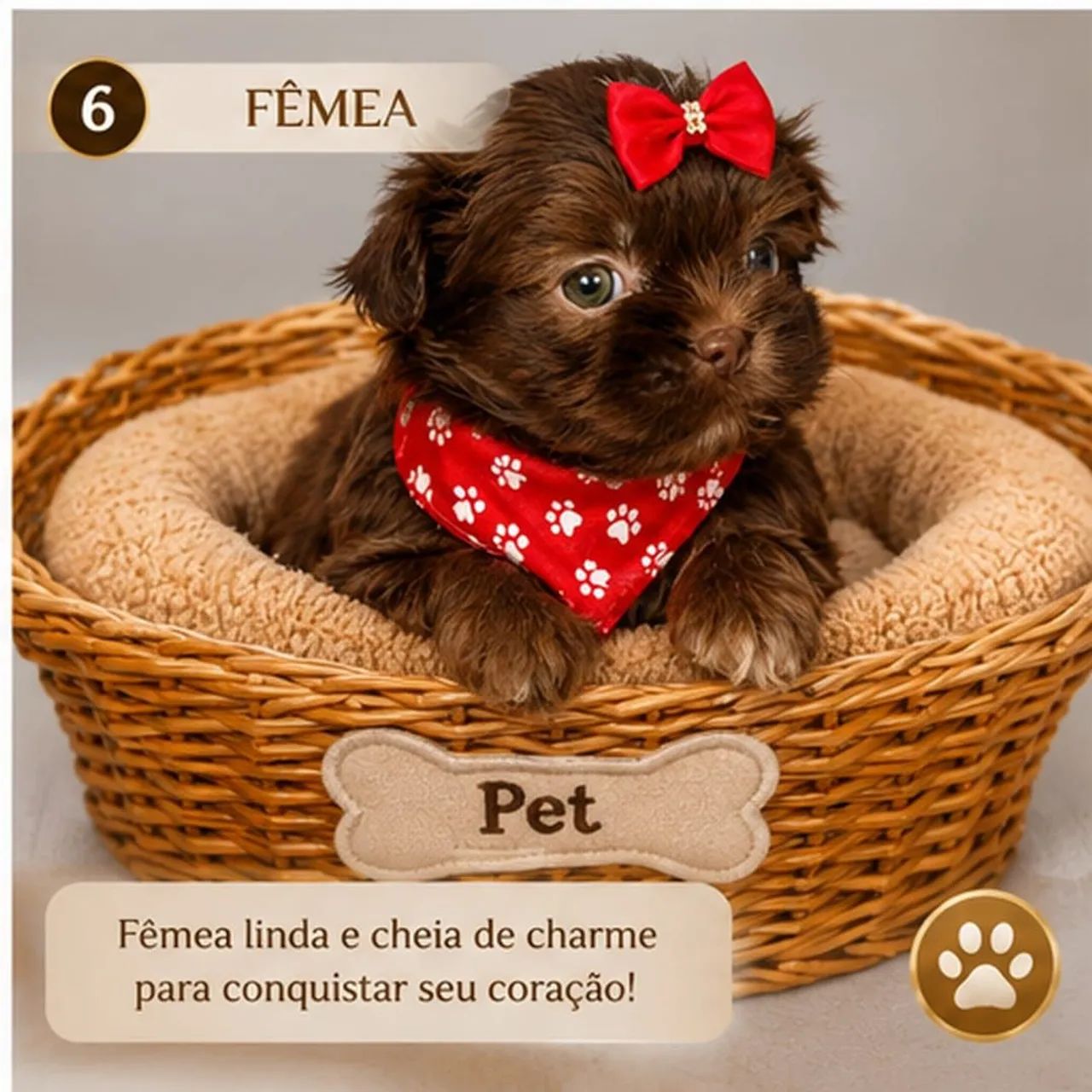 Shih tzu femea e macho mini  - Foto 4