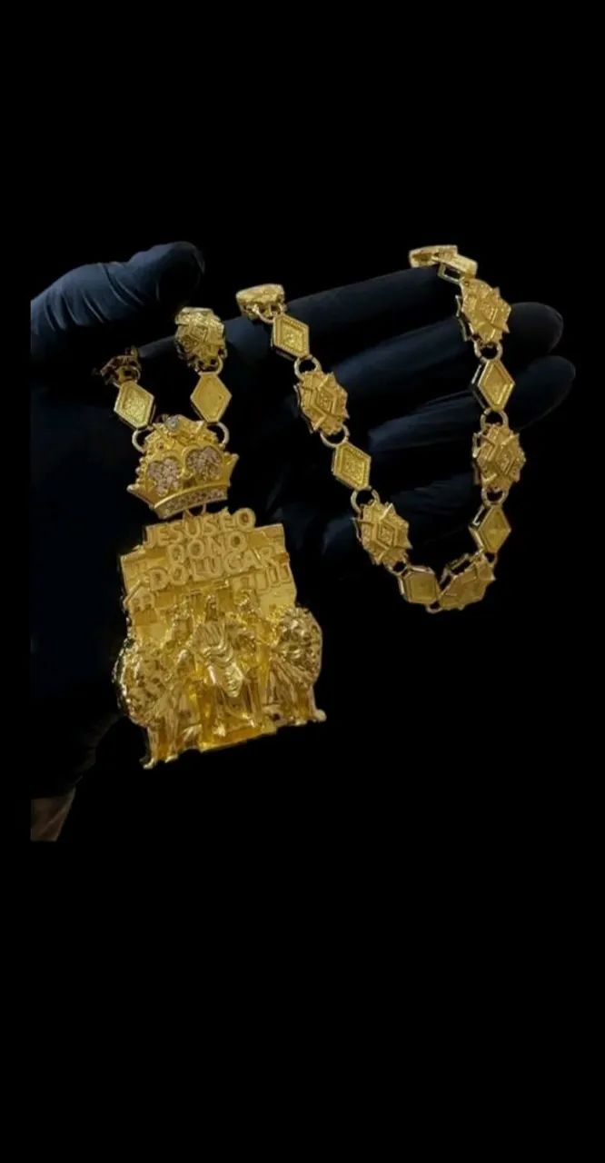 Cordão moeda antiga  - Foto 2