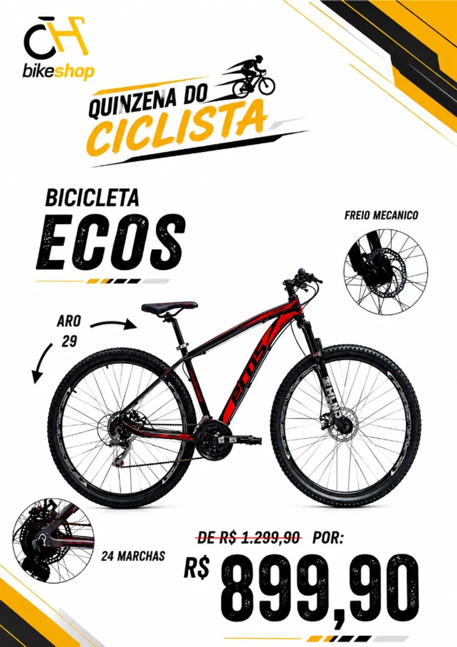BICICLETA "ECOS" ARO 29 - Foto 5