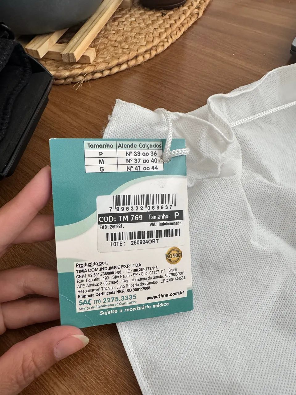 Vendo bota ortopédica Tima ( nova) - Foto 5