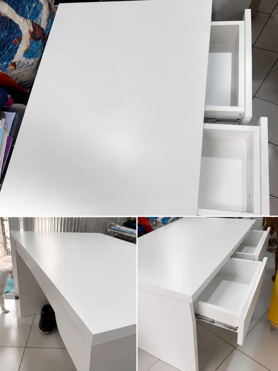 Escrivaninha mdf nova 