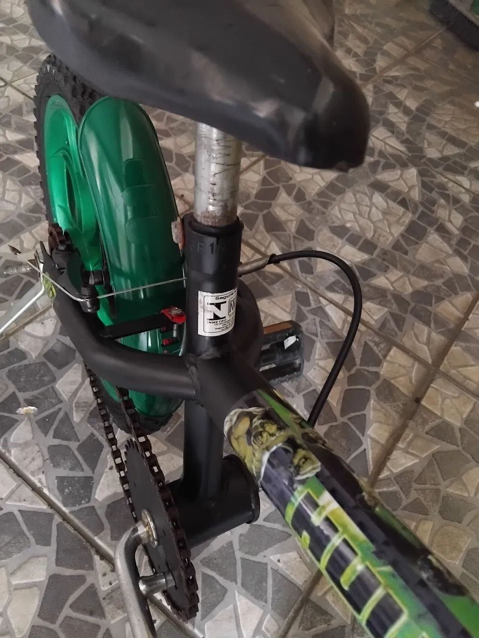 Bicicleta infantil do hulk revisada  - Foto 4