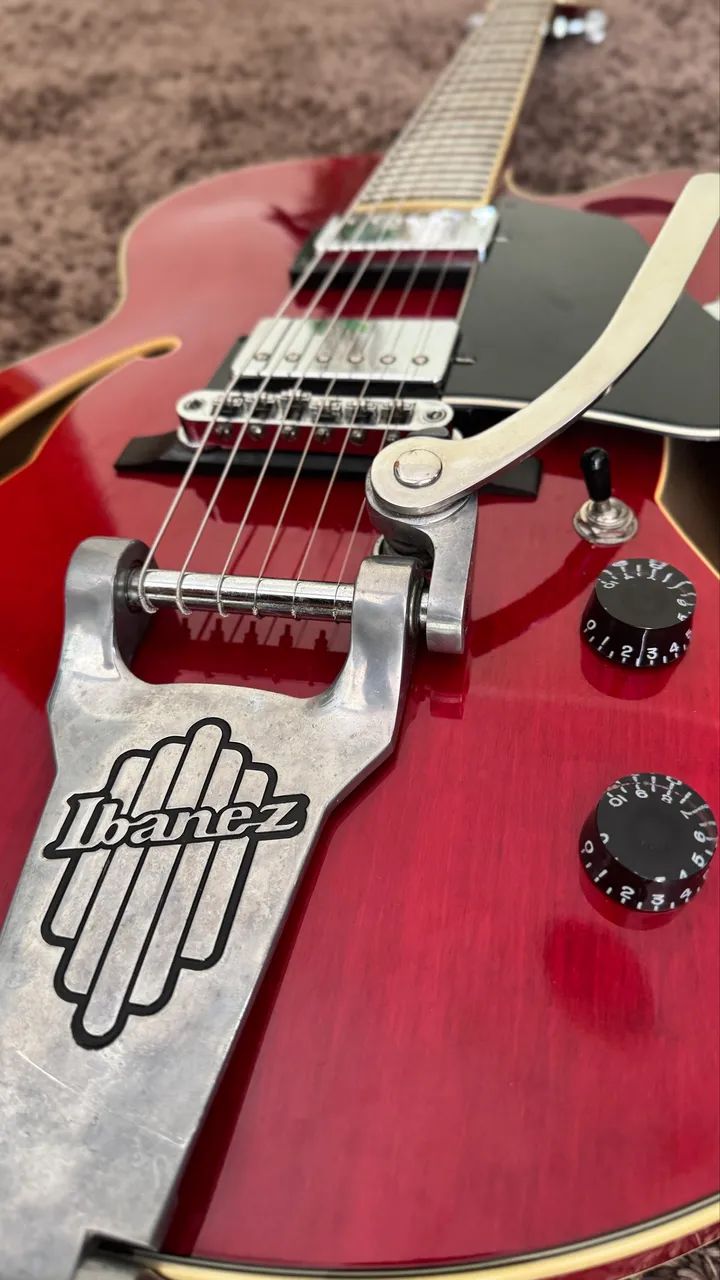 Guitarra Ibanez AFS75T-TRD (Semi Acústica) - Instrumentos musicais