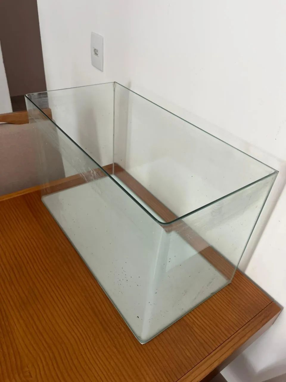 Aquário 60 litros vidro curvo  - Foto 5