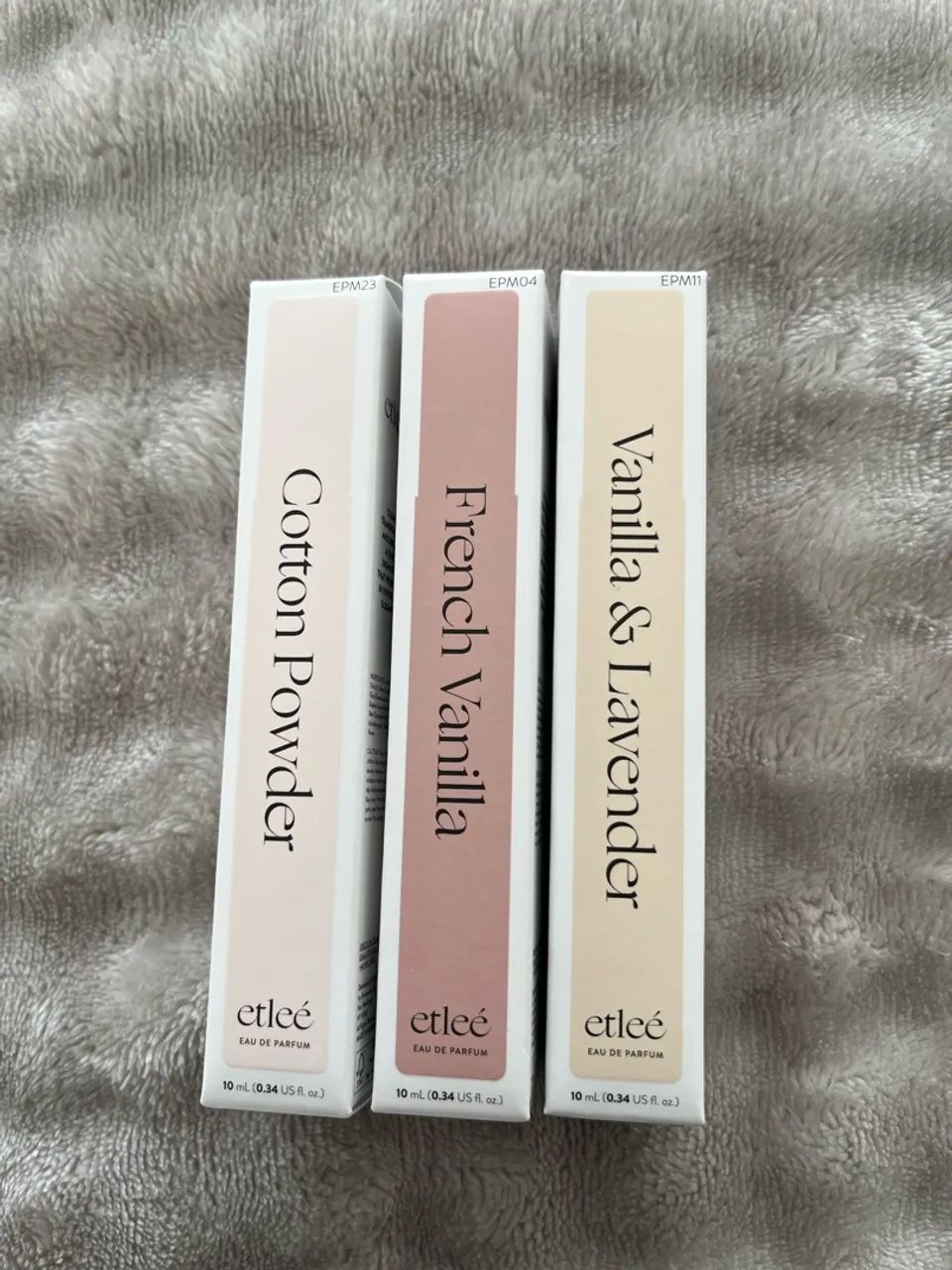 Kit 3 perfumes Etleé - 10 ml cada 