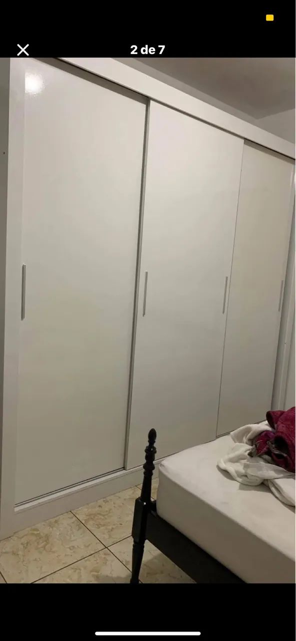  Guarda Roupa Branco - Foto 2