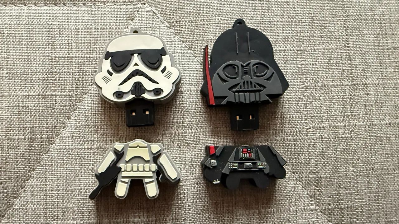 Kit 2 Pen Drive 8Gb Star Wars - Foto 2
