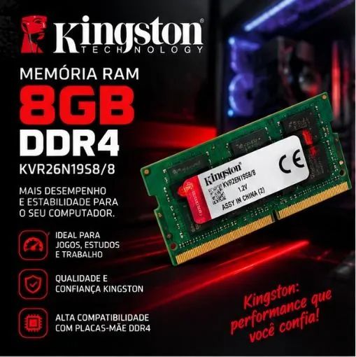 Memória Ram DDR4 8GB - Foto 4