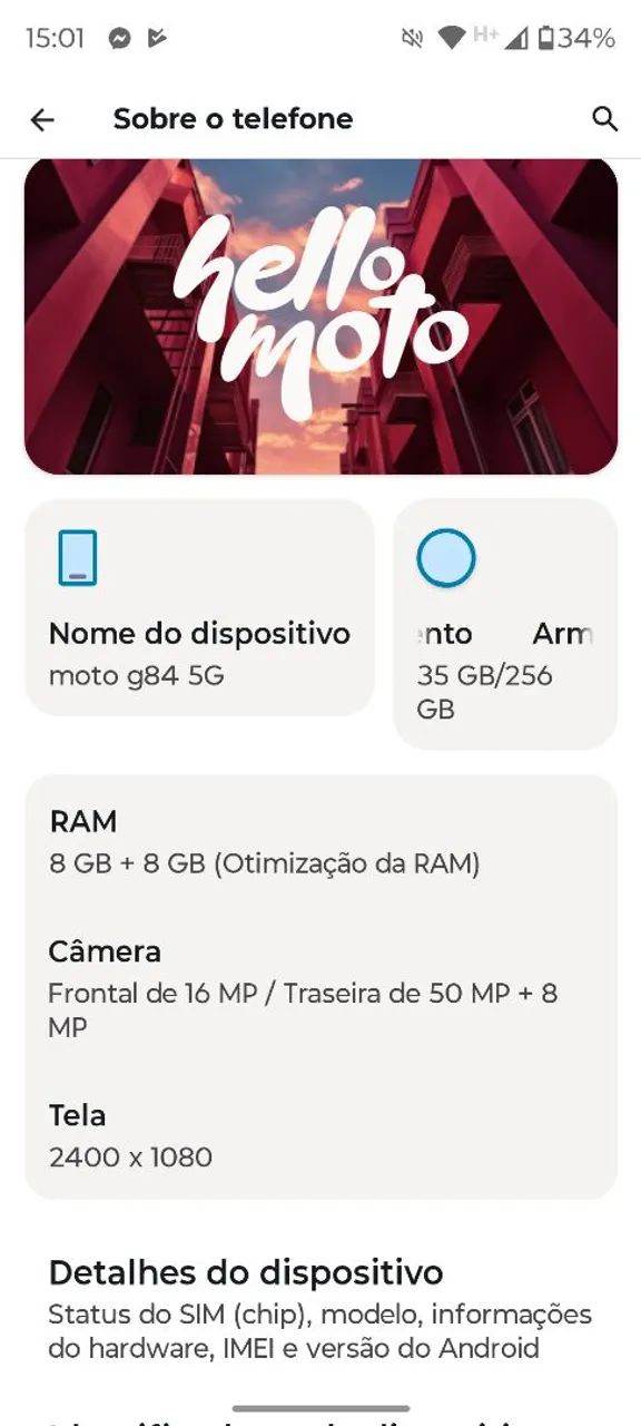 Troco Moto G84 5G  - Foto 3
