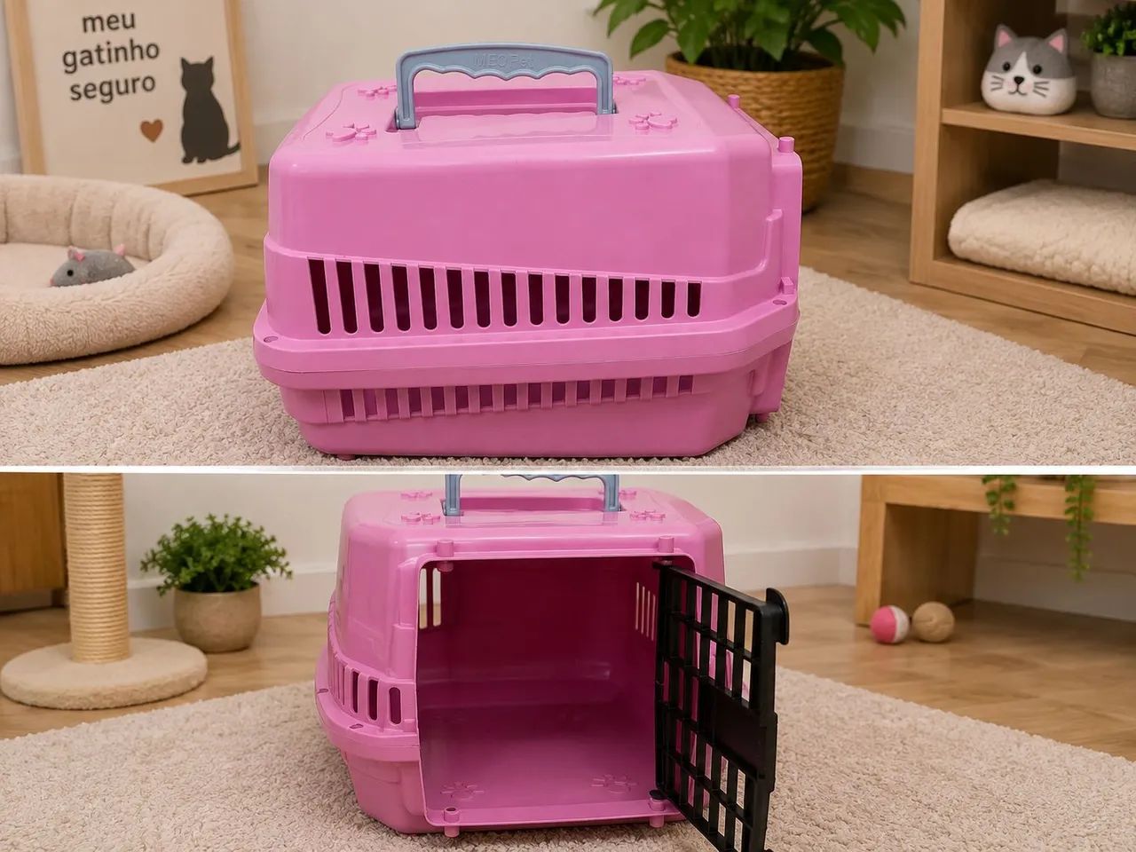 Vende-se caixa para transporte para pet filhote.