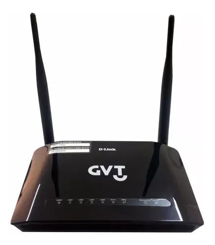 Modem ADSL2+ e Roteador Wireless D-Link DSL-2470E