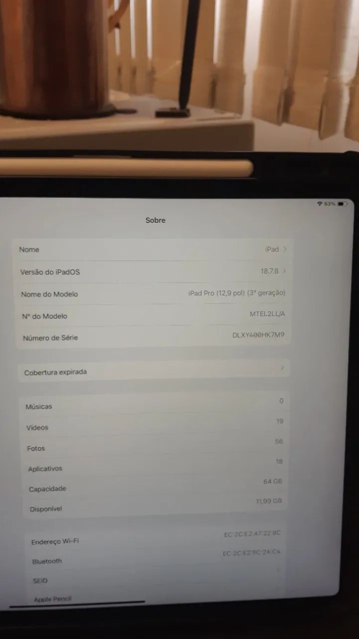 Upar pro 3a geração, 12.9 polegadas - Foto 3