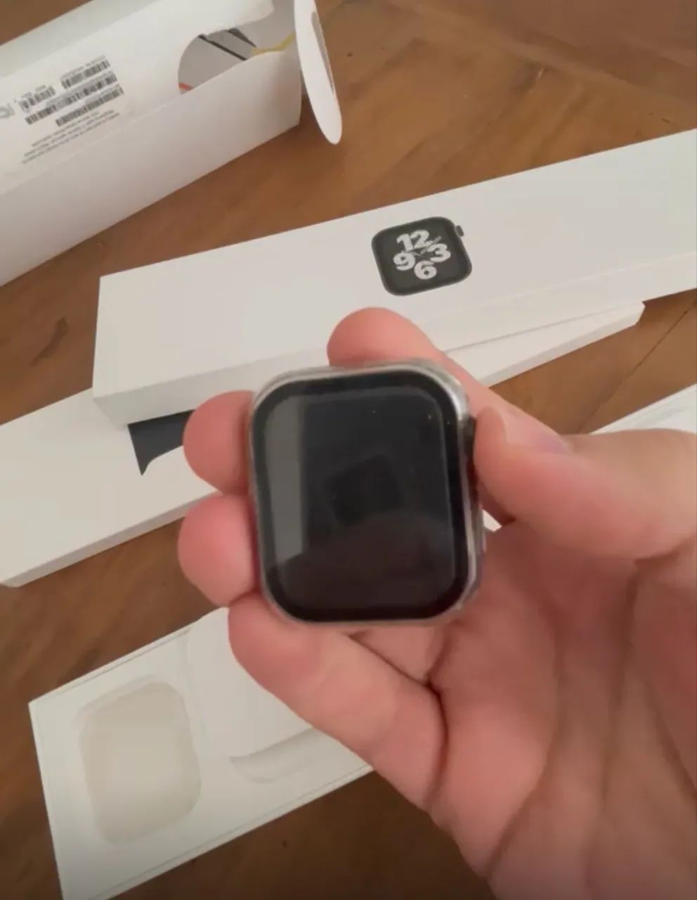 Apple Watch SE 44mm Cellular - Preto | Completo