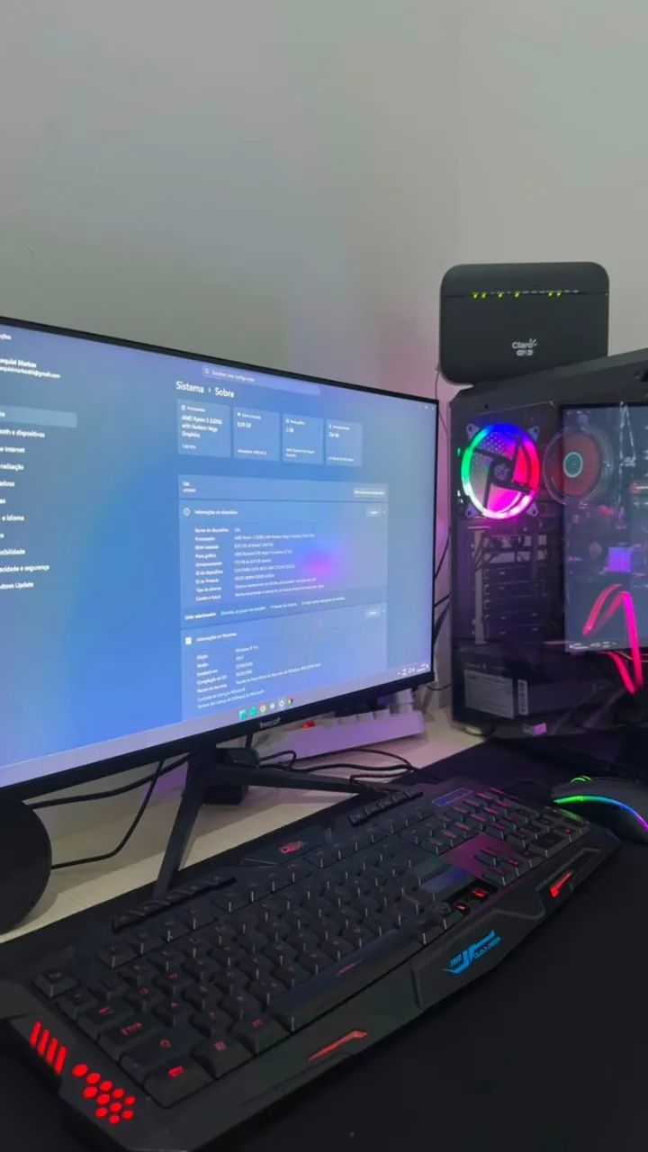 PC GAMER RYZEN 3 22OOG !!!COMPLETO!!! - Foto 4