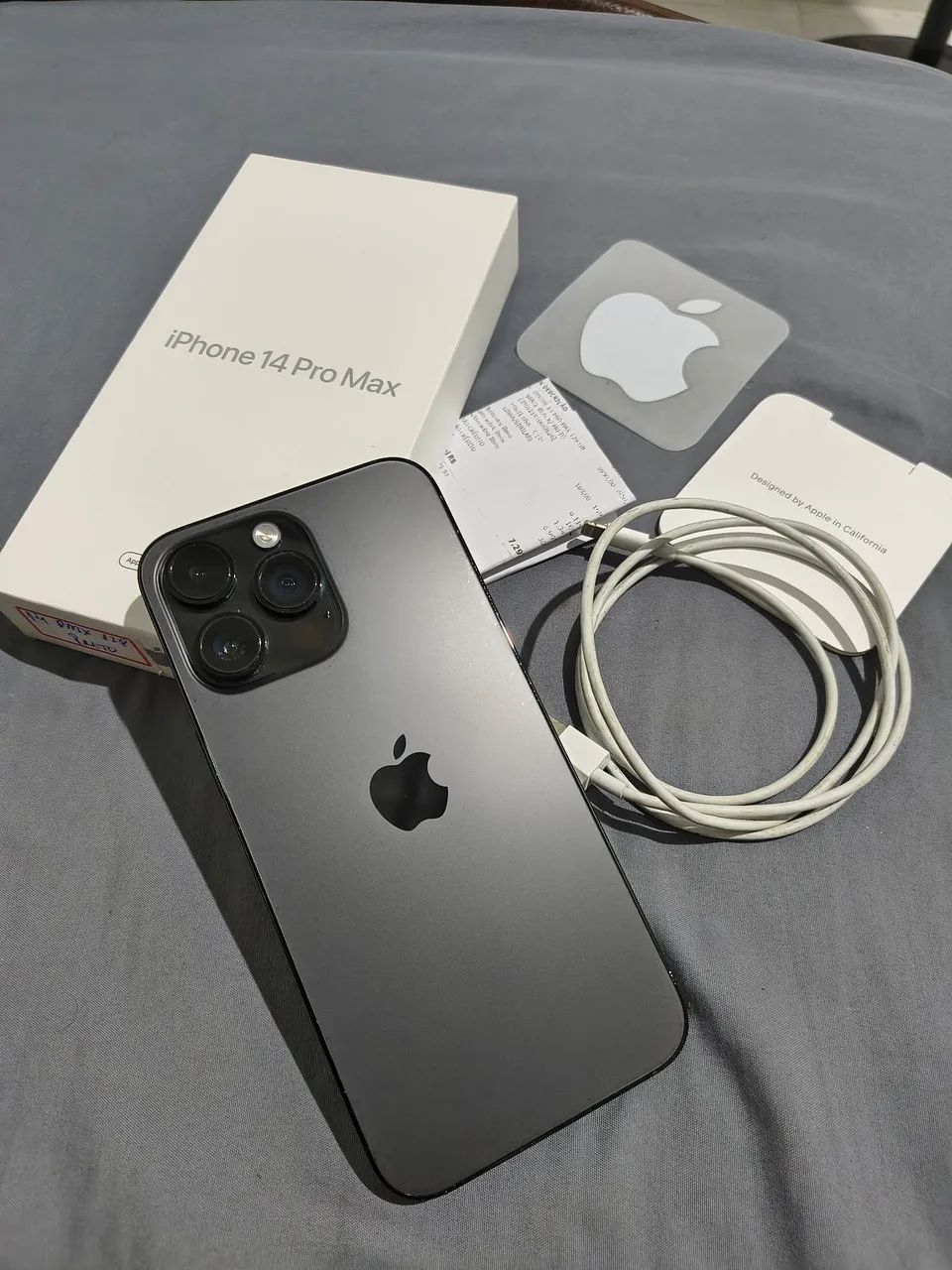 iPhone 14 Pro Max 128gb com caixa e nota 