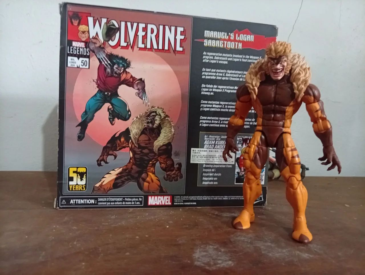 Dente de sabre Marvel legends  - Foto 4