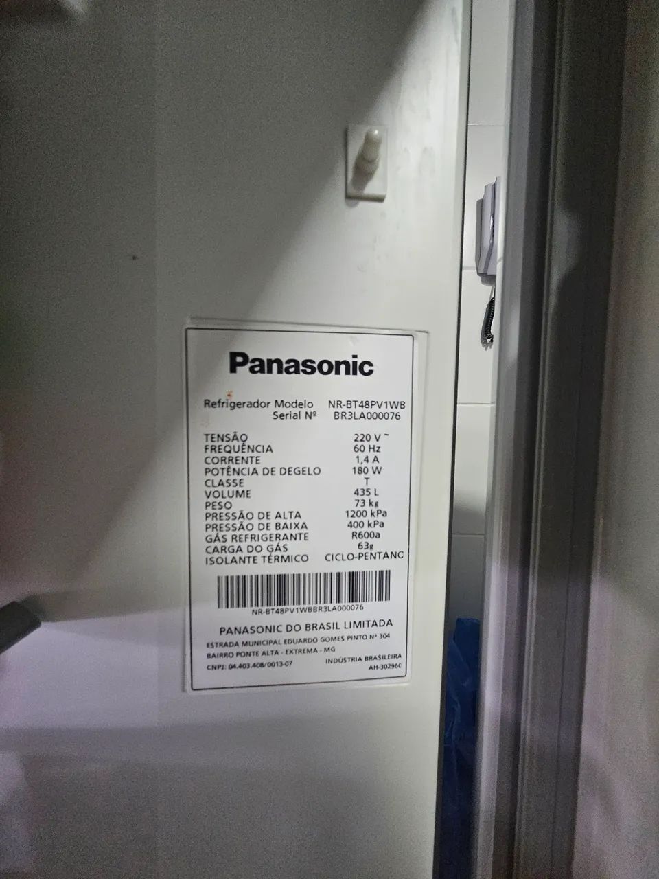 Vendo geladeira Panasonic Usada - Foto 4