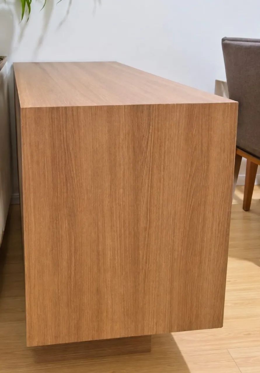 Balcão Buffet MDF com Laca Amarelo - Foto 5