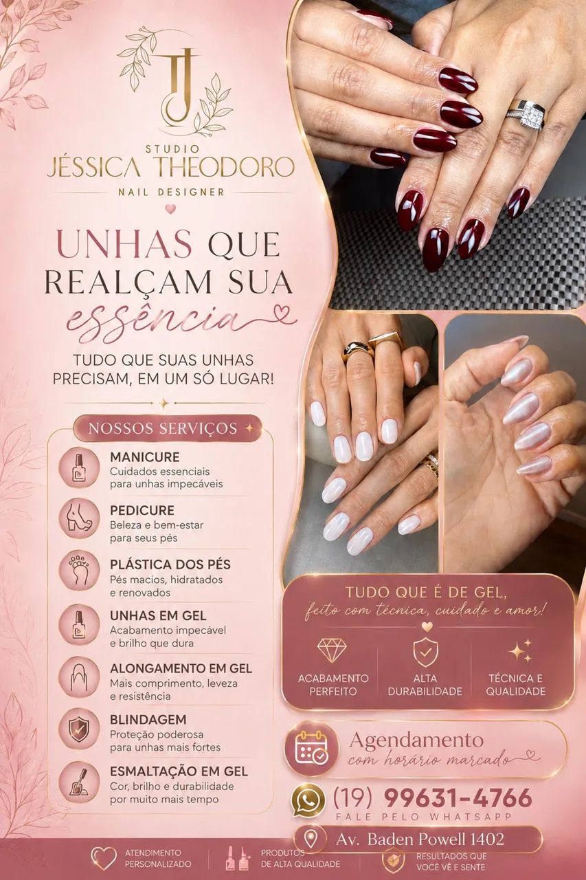 Unhas em gel  - Foto 2