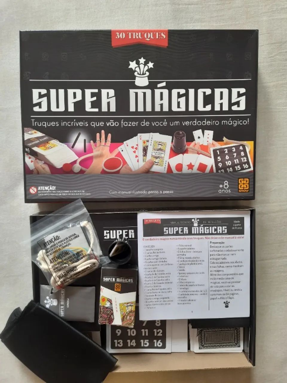 Super mágicas da Grow com 30 truques - Foto 2