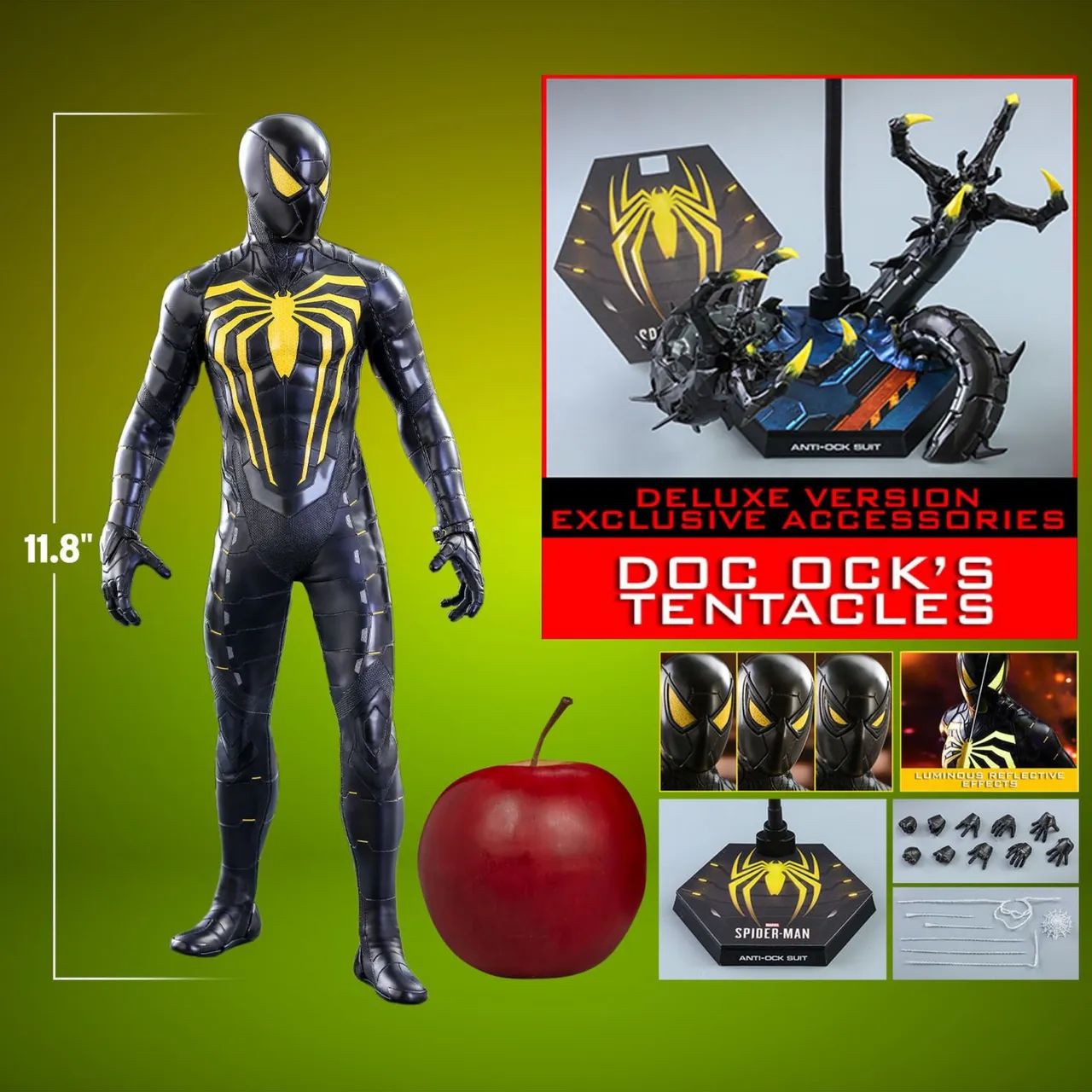 Homem aranha anti ock hot toys