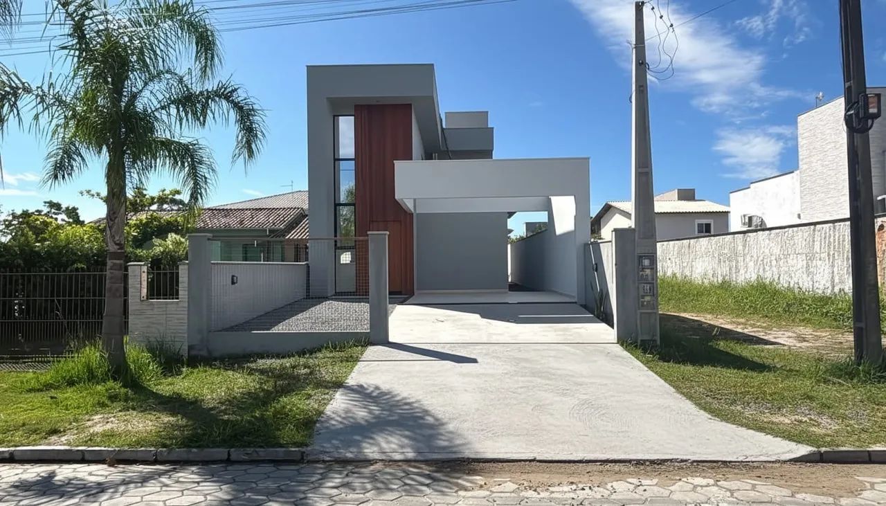 Casa na Praia da Pinheira, Palhoça, SC com Piscina  - Foto 2