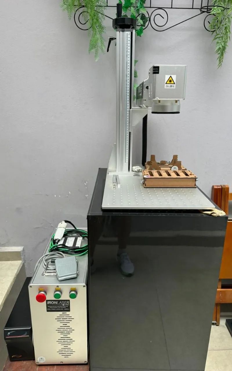Gravadora Fiber Laser 50w Fonte Laser Raycus Melhor que existe - Foto 2