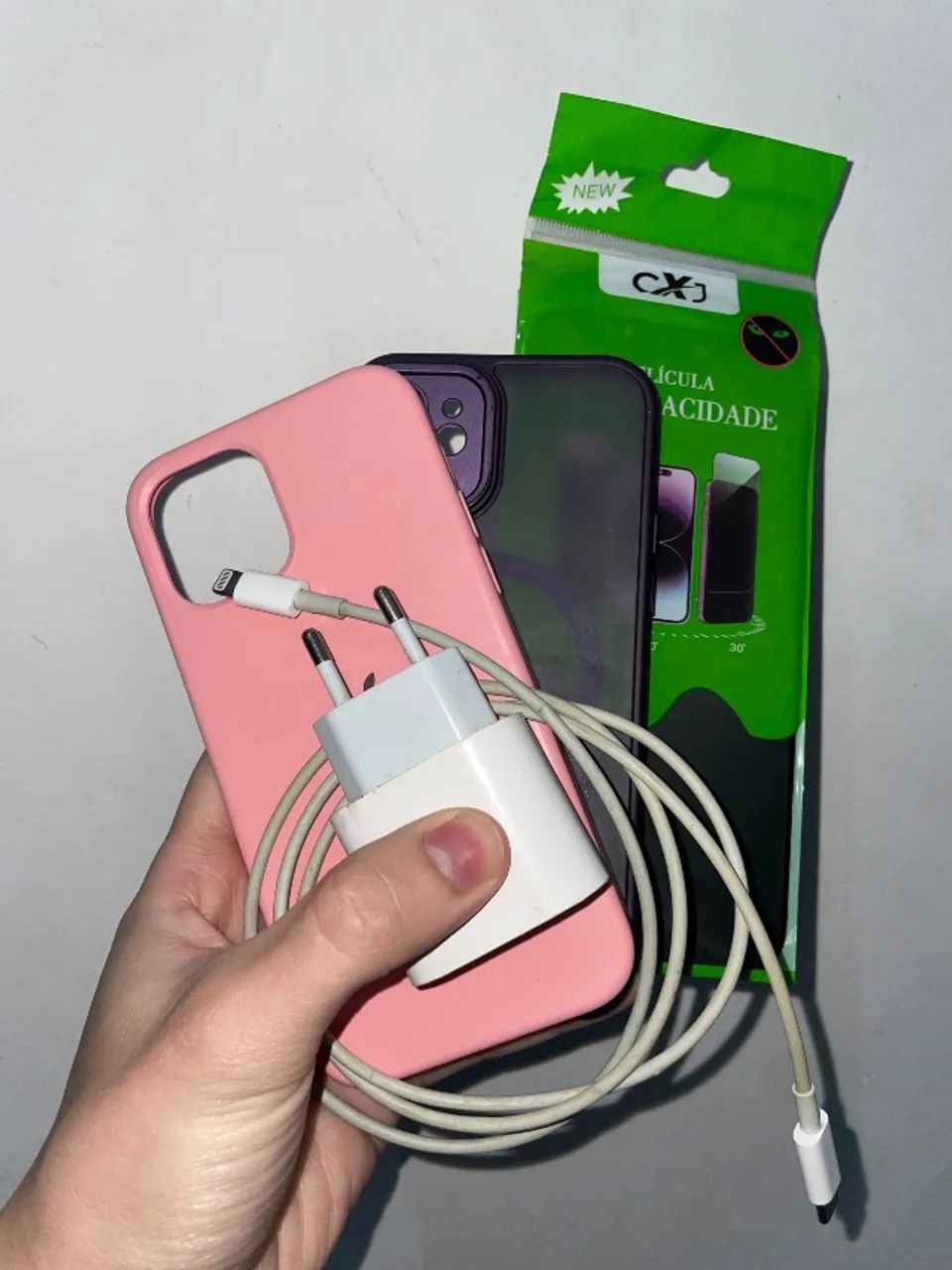 iPhone 12 + Carregador Original e Acessórios - Foto 3