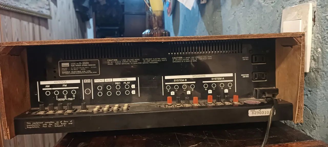 Receiver sansui G-3500com defeito  - Foto 3