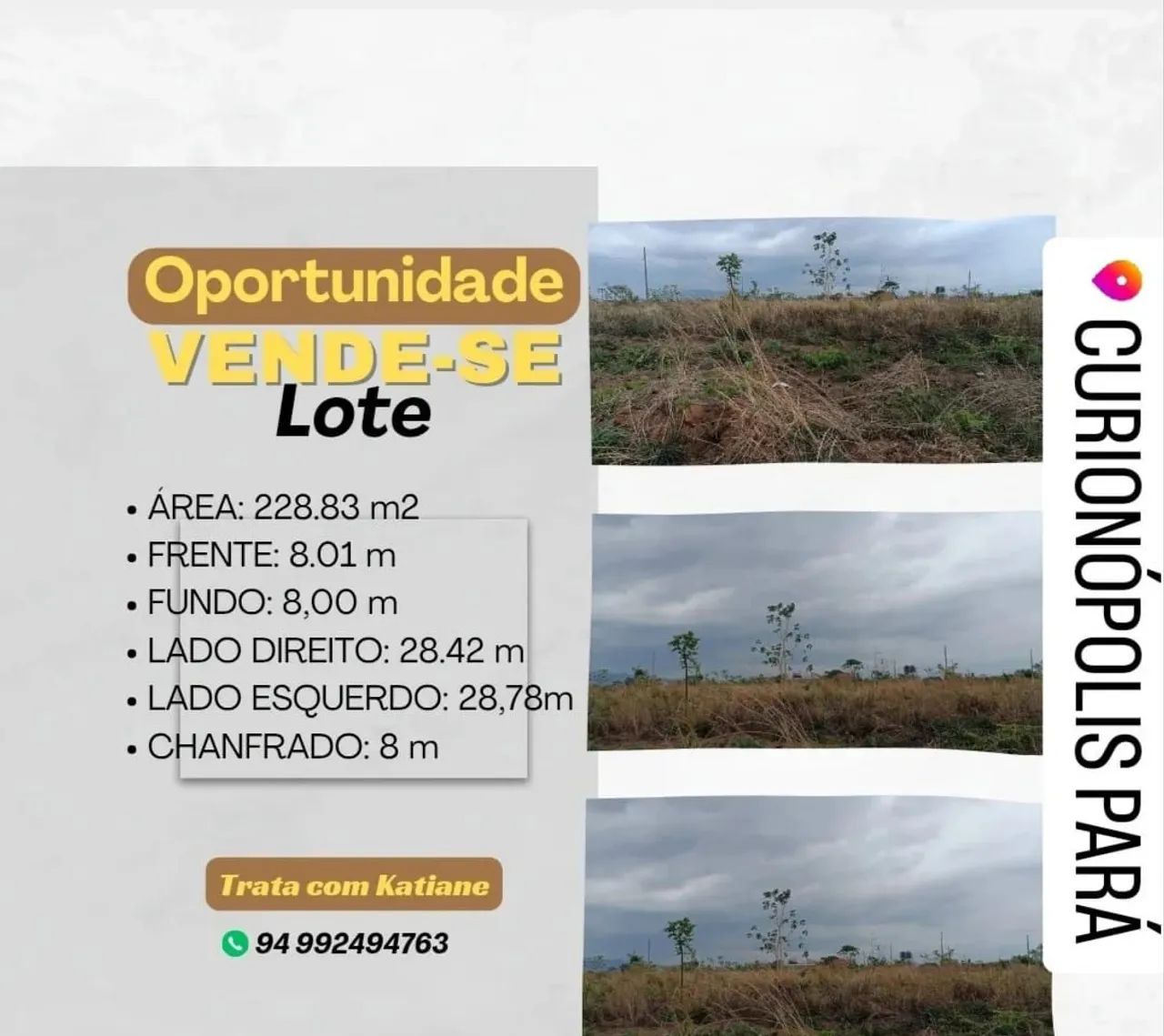 Vendo ou troco lote - Foto 3