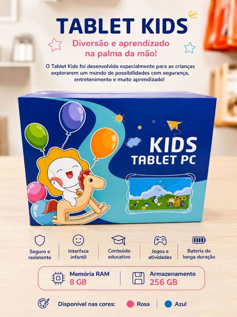 Tablet infantil 256gb 8ram  - Foto 2