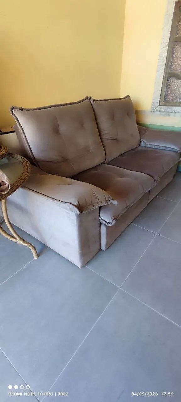 Vendo um sofá retrátil e reclinável  - Foto 3
