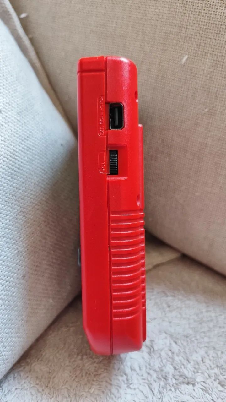 Nintendo Game Boy Original Vermelho Clássico DMG-01 - Foto 4