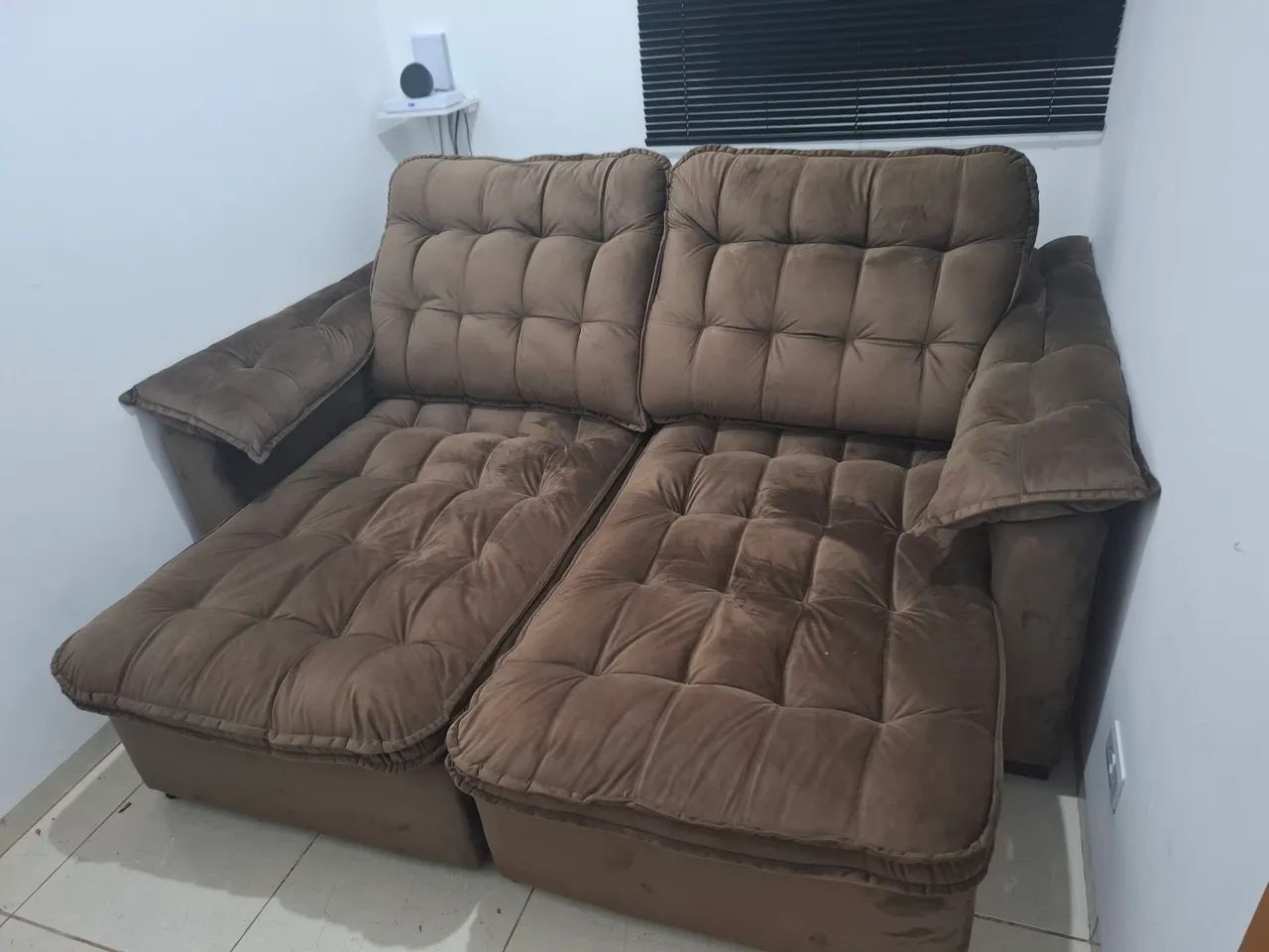 Sofá retrátil e reclinavel  - Foto 2