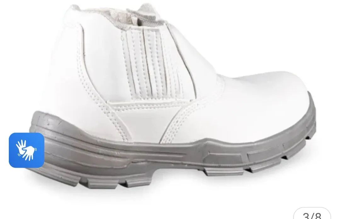 Botina branca - Foto 2