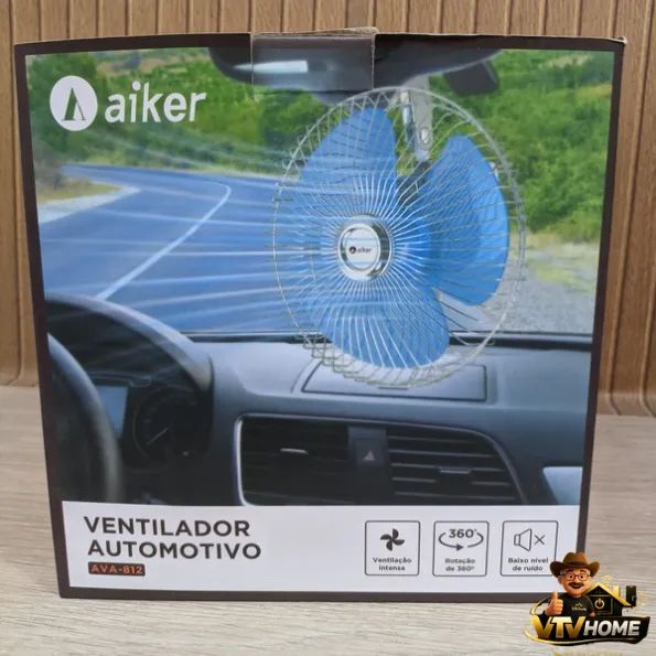 Ventilador Automotivo 12V + Entrega Grátis  - Foto 2