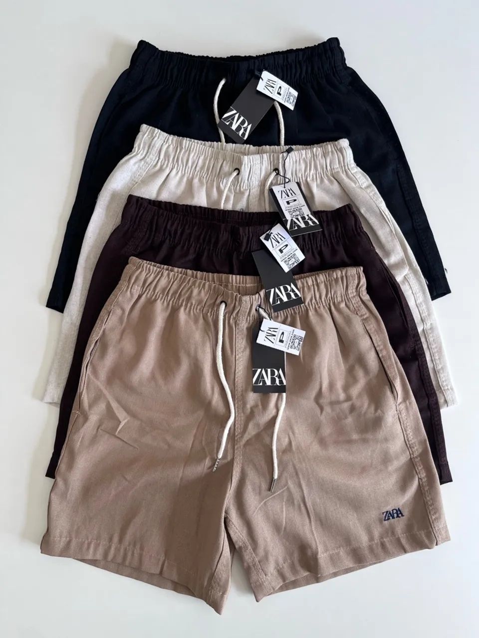 Short Linho Zara