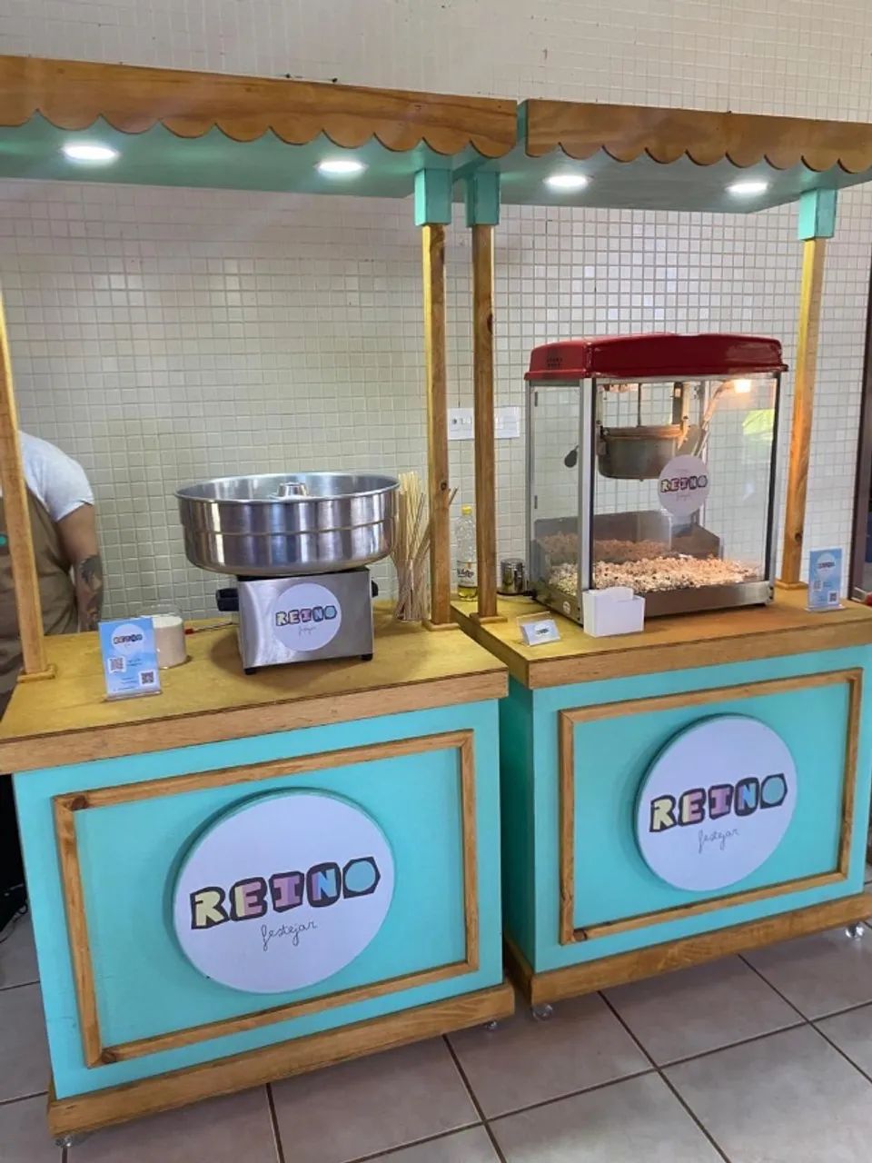 PIPOCA, ALGODÃO DOCE E PULA PULA 