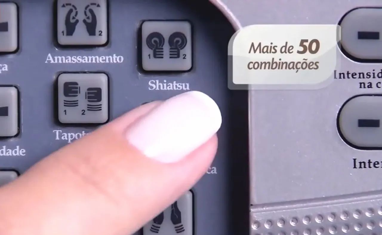 Cadeira de Massagem Relaxmedic Luxury EC380ERM - Foto 4
